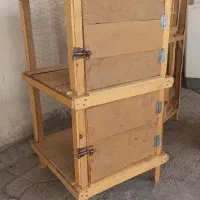 قفس جفت گاه دوطبق و سه طبق|لوازم جانبی حیوانات|جهرم, |دیوار