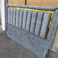 تخت خواب دو نفره چستر با تشک رویال و ستکای نو نو|تخت و سرویس خواب|تبریز, |دیوار