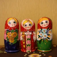 عروسک ماتروشکای روسی