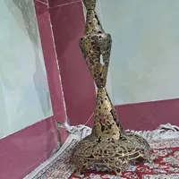 گلدون برنز اصل کنار سالنی|صنایع دستی و سایر لوازم تزئینی|خرم‌آباد, |دیوار