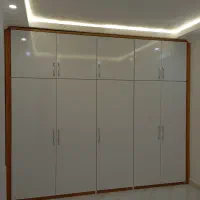 کمد دیواری کابینت و نصب در و جا کفشی