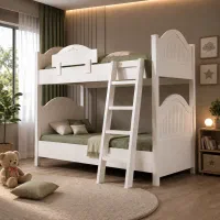 تخت دوطبقه شیک جدید صبا/مناسب اتاق کوچک/آرام تخت