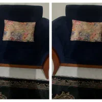 مبل راحتی نیم ست|مبلمان خانگی و میز عسلی|قزوین, |دیوار