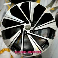 رینگ فیدیلیتی 10پر،رخ تراش مشکی،سایز20