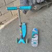 اسکوتر و اسکیت|دوچرخه، اسکیت، اسکوتر|کلاله, |دیوار