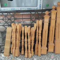 ستون نرده چوبی
