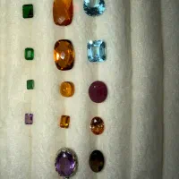 ۱۴ عدد سنگ انگشتر جواهری اصل|جواهرات|تهران, پاسداران|دیوار