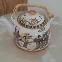 قوری سرامیکی طرح زنان چینی