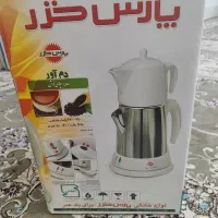 چای ساز با قوری چینی