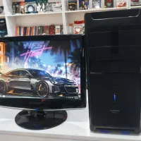 کیس GREEN مانیتور SAMSUNG کامل|رایانه رومیزی|قزوین, |دیوار