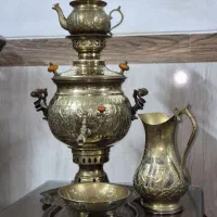 سماور برنزی 8 لیتری