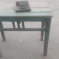 چرتکه ومیز عتیقه زمان قاجار|کلکسیون اشیاء عتیقه|جلفا, |دیوار