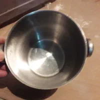 ظرف اصتیل قدیمی ۳عدد در حد نو میباشد