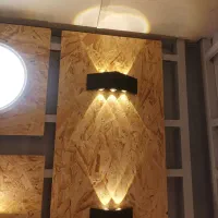 لاین نوری.|لوستر و چراغ آویز|شیراز, سیاه سنگ|دیوار