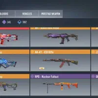 اکانت کالاف تیوتی 6تا لجند 1متیک سیو هست