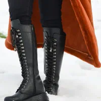 بوت بلند مشکی|کیف، کفش، کمربند|آکند, |دیوار