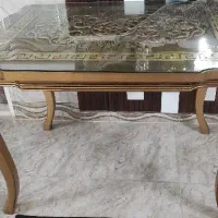 میزناهارخوری منبت ورق طلا
