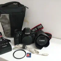 دوربین کنون ۷۰ دی اصل ژاپن|دوربین عکاسی و فیلم‌برداری|مشهد, پنجتن|دیوار