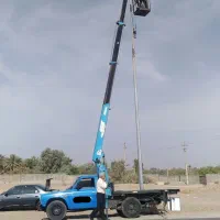 خدمات نیسان جرثقیل 2 تن دکل بلند دارای سبد وکفی|خدمات حمل و نقل|ایرانشهر, |دیوار