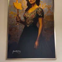 تابلو نقاشی ایران خانوم