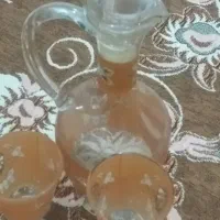 دوتا لیوان پارچ شراب خوری