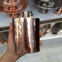 قمقمه کتابی مسی و کروم...