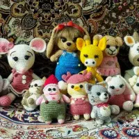فروش انواع عروسک بافتنی