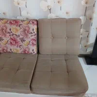 مبلمان راحتی شرکتی با جلو مبلی و عسلی و پاف|مبلمان خانگی و میز عسلی|ری, دیلمان|دیوار