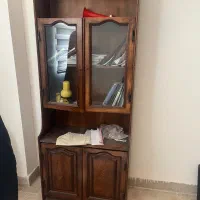 کتابخانه و قفسه کتاب تمیز و شاسی رسم بهمراه کیف|کتابخانه، شلف، قفسه‌های دیواری|شاهین‌شهر, عطار|دیوار