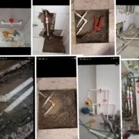 تاسیسات لوله کشی رفع نم حمام*توالت.بنایی|خدمات پیشه و مهارت|بجنورد, |دیوار