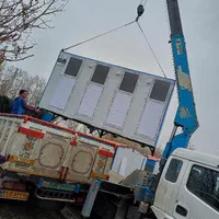 کانکس،سرویس بهداشتی ، راهرو دار