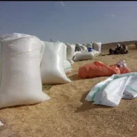 کاه گندم به مقدار پنج تن گونی شده آماده|عمدهفروشی|کازرون, |دیوار