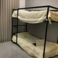 تخت دو طبقه مشکی