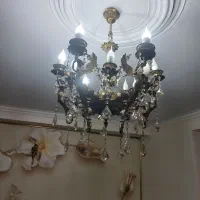 لوستر۱۲شعله دیوار کوب میز خاطره ساعت برنجی