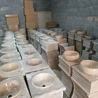 روشویی سنگی طبیعی