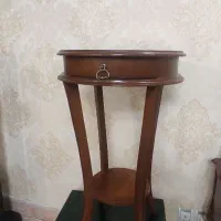 میز تلفن آباژور چوبی|میز تلفن|تهران, باغ فیض|دیوار