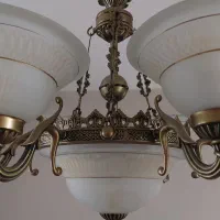 لوستر|لوستر و چراغ آویز|ری, اقدسیه|دیوار