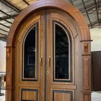 UPVC/درب اتاق خواب/ورودی ضدسرقت کامل کد 663