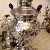 سماور گازی نو حکاکی شده|سماور، چای‌ساز، قهوه‌ساز|مشهد, رسالت|دیوار