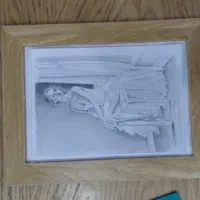 ۳ قاب سیاه قلم
