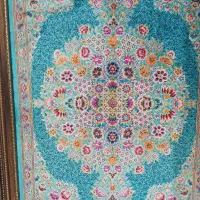 فروش تابلو فرش تمام ابریشم قم