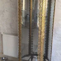 یک عدد بوفه بزرگ ۴طبقه برنزی|بوفه، ویترین، کنسول|ایلام, |دیوار