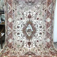 (فرش فرزین)تک پرده(۶متر)نقشه نامی۵۵چله ابریشم درحد