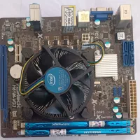 مادربرد به همراه سی پی یو و دو عدد رم|قطعات و لوازم جانبی رایانه|ماکو, |دیوار