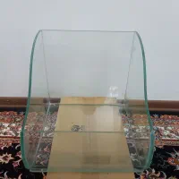 قفسه(استند) شیشه ای مخصوص آجیل و نردبان ۴ پله|فروشگاه و مغازه|مشهد, هفت تیر (آب و برق)|دیوار