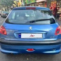 206 تیپ ۵|خودرو سواری و وانت|تهران, بهداشت|دیوار