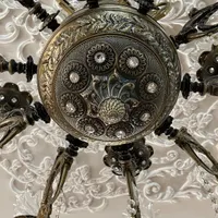 لوستر ۱۵ شاخه جنس عالی|لوستر و چراغ آویز|اصفهان, همدانیان|دیوار