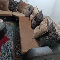مبل هفت نفره با میز وعسلی