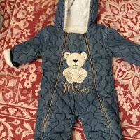 سرهمی لی نوزادی ست با پاپوش