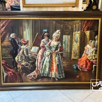 تابلو کلاسیک طرح فرانسوی/کد۱۸|تابلو، نقاشی، عکس|تهران, جنت‌آباد شمالی|دیوار